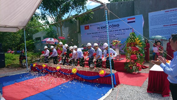 BR-VT: Khởi công xây dựng NM thu gom, xử lý và thoát nước đô thị Phú Mỹ vốn đầu tư 818 tỷ đồng