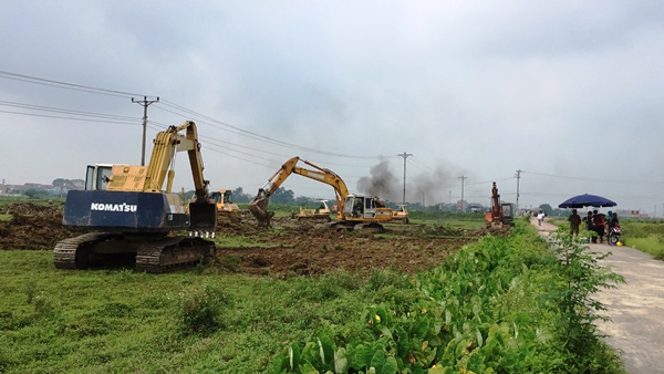 Vĩnh Phúc: Triển khai dự án Cụm CN Đồng Sóc, huyện Vĩnh Tường