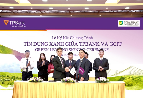 TPBank và GCPF ký kết hợp đồng cho vay tín dụng xanh 20 triệu USD - Hình 1