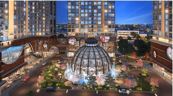 Hinode City: Kiến trúc không gian vượt trội, biểu tượng thịnh vượng vượt thời gian - Hình 3