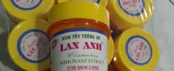 Thu hồi Kem tẩy trắng da Lan Anh