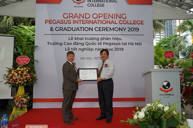 Khai trương Phân hiệu Trường Cao đẳng quốc tế Pegasus tại Hà Nội - Hình 1