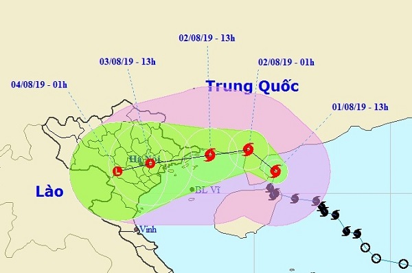 Tin bão khẩn cấp: Gần tâm bão gió mạnh cấp 9