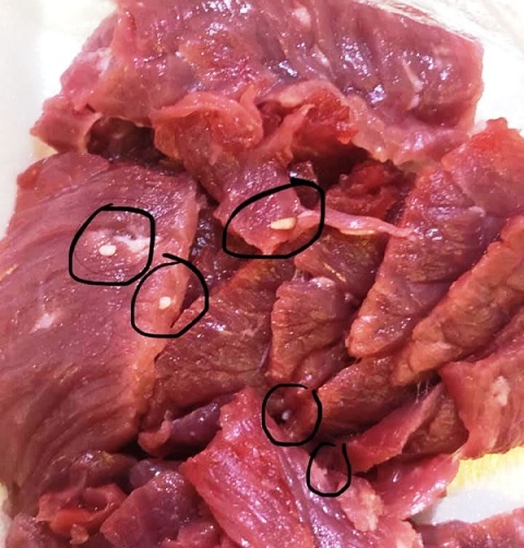 Siêu thị Vinmart Thanh Hóa: Kết quả xét nghiệm mẫu thịt bò âm tính ấu trùng gạo bò