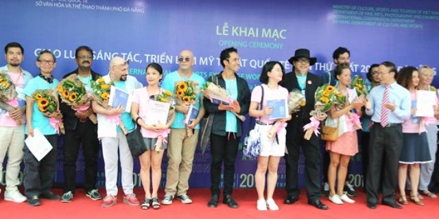 Đà Nẵng: 25 họa sỹ quốc tế tham dự triển lãm mỹ thuật lần thứ 1 - Hình 2