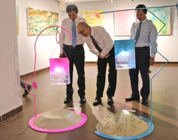 Đà Nẵng: 25 họa sỹ quốc tế tham dự triển lãm mỹ thuật lần thứ 1 - Hình 3