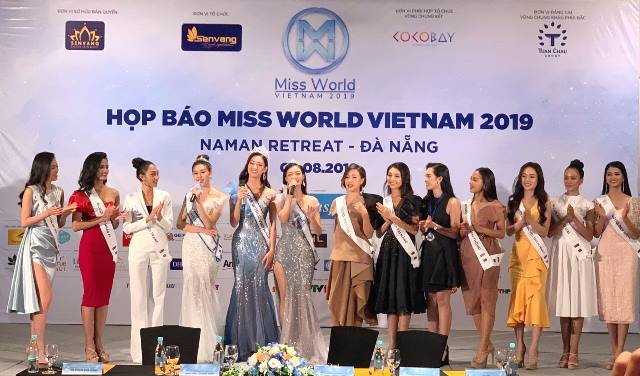Miss World Vietnam 2019: Tân hoa hậu có buổi gặp gỡ báo chí đầu tiên sau khi đăng quang.