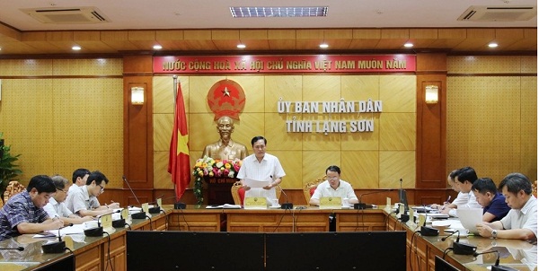 Lạng Sơn: Đánh giá tiến độ thực hiện thủ tục đầu tư các dự án phục vụ Hội nghị XTĐT 2019