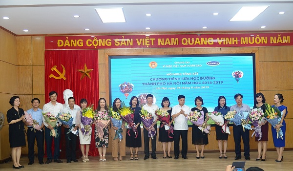 Hà Nội tổng kết chương trình sữa học đường năm học 2018–2019