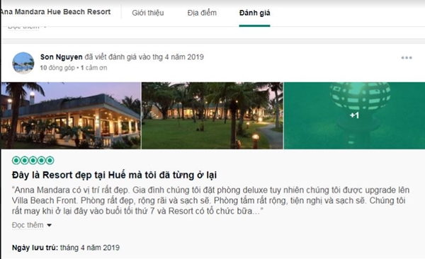 Ana Mandara Huế Beach Resort & Spa tiếp tục giành Chứng chỉ Dịch vụ xuất sắc nhất năm 2019 - Hình 3