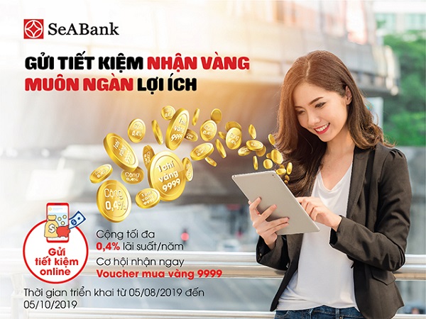 Gửi tiết kiệm nhận vàng cùng muôn ngàn lợi ích tại SeABank - Hình 1