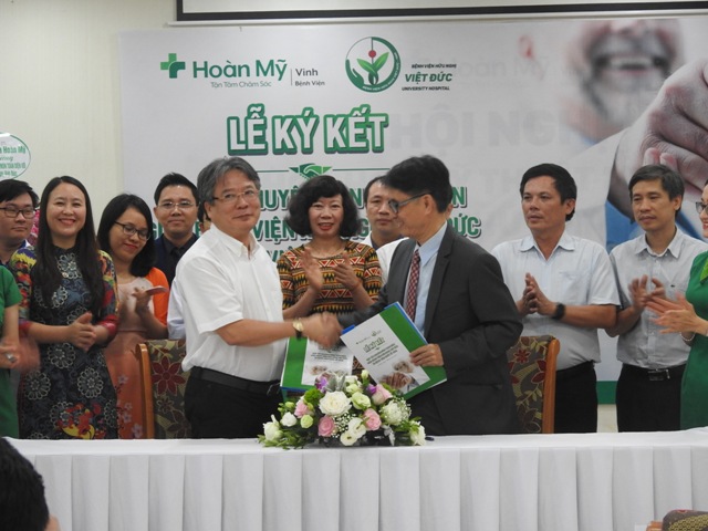 BV Quốc tế Vinh – BV Việt Đức: Ký kết hợp tác chuyên môn toàn diện