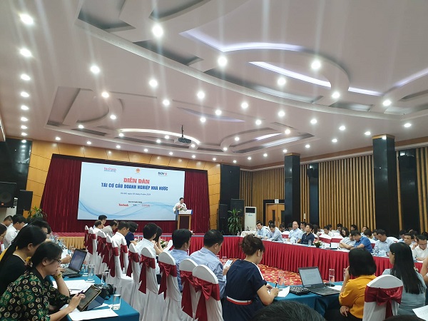 Diễn đàn “Tái cơ cấu DNNN”: Cổ phần hóa, thoái vốn chưa đạt kết quả đề ra