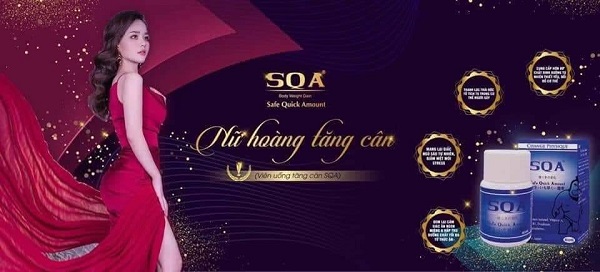 Cục An toàn thực phẩm: Sản phẩm 'Tăng cân SQA' đang lưu hành bất hợp pháp trên thị trường
