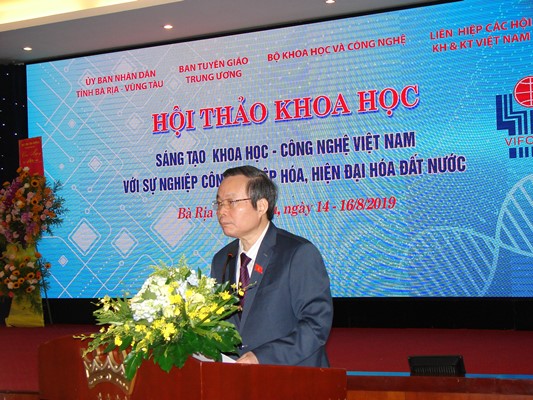 BR-VT: Hội thảo sáng tạo khoa học & công nghệ Việt Nam với sự nghiệp CNH-HĐH đất nước - Hình 1