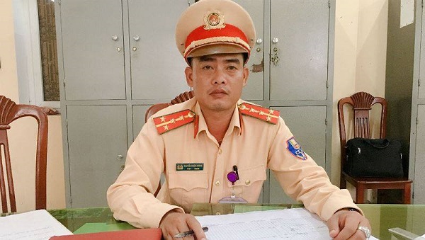 Hải Dương: Đại tá quân đội gửi thư cám ơn CSGT huyện Gia Lộc