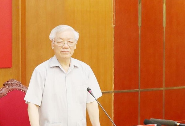 Tổng Bí thư, Chủ tịch nước Nguyễn Phú Trọng: Chuẩn bị tốt nhân sự đại hội đảng bộ các cấp và Đại hội XIII của Đảng