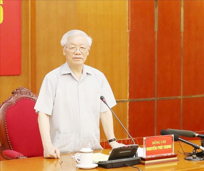 Tổng Bí thư, Chủ tịch nước Nguyễn Phú Trọng: Chuẩn bị tốt nhân sự đại hội đảng bộ các cấp và Đại hội XIII của Đảng - Hình 1