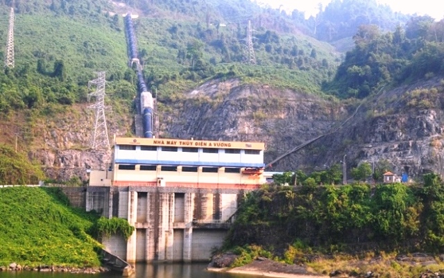 Thủy điện A Vương: Tăng xả nước đẩy mặn cho sông Cầu Đỏ và Vĩnh Điện - Hình 1