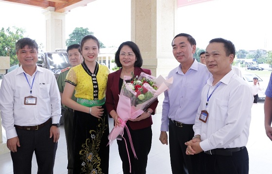 Phó Chủ tịch nước Đặng Thị Ngọc Thịnh thăm và làm việc tại Đại học Thái Nguyên