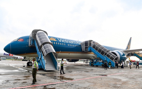 Vietnam Airlines khai thác tàu bay Boeing hiện đại