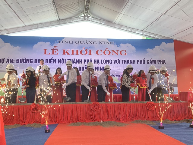 Quảng Ninh: Khởi công tuyến đường bao biển Hạ Long – Cẩm Phả