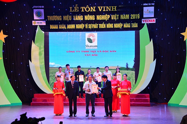 Trà Shanam được vinh danh Thương hiệu vàng Nông nghiệp Việt Nam 2019 - Hình 2