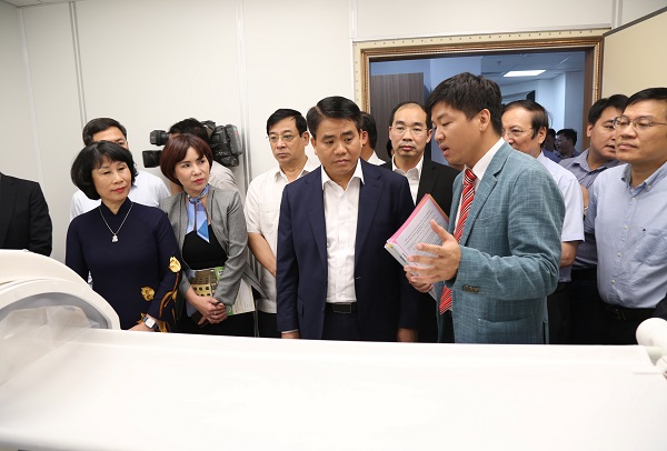 BVĐK Xanh Pôn: Đưa máy PYREXAR tăng nhiệt hỗ trợ điều trị ung thư và máy cộng hưởng từ