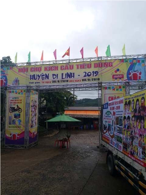 Hội chợ Kích cầu- Tiêu dùng Di Linh 2019... chui