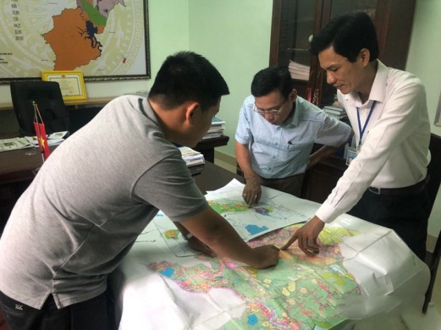 UBND thị xã Hương Thuỷ kiểm tra trên bản đồ địa chính không hề có dự án Eco Lake này