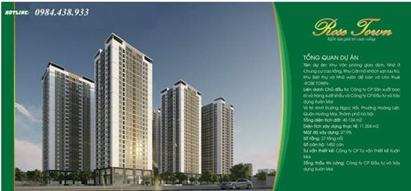 Dự &aacute;n Rose Town 79 Ngọc hồi