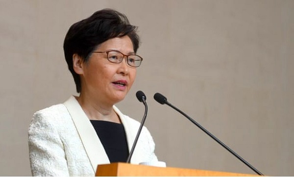 Trưởng đặc khu Hong Kong bà Carrie Lam