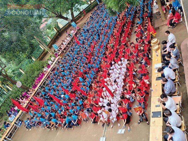 Những hình ảnh hân hoan tại liên trường xã Trung Lý, huyện Mường Lát