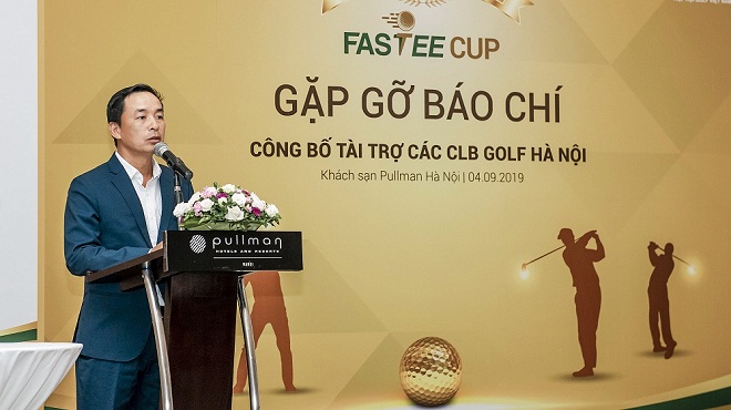 Ông Lê Hùng Nam, Chủ tịch Hội Golf Hà Nội, Giám đốc giải phát biểu khai mạc