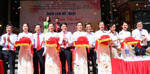 Quảng Nam:Triển lãm mỹ thuật “Di sản văn hóa”