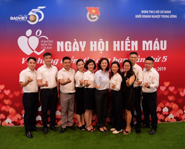 Bảo Việt tham gia Ngày hội hiến máu tình nguyện “Bảo Việt - Vì những niềm tin của bạn lần thứ 5”