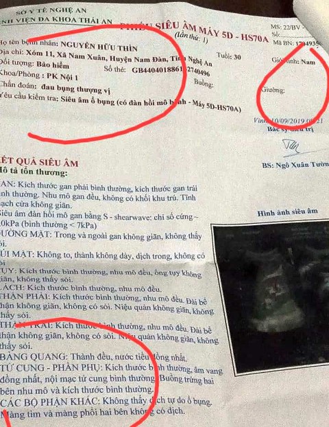 Nghệ An: Vợ ngỡ ngàng khi kết quả siêu âm của chồng có… tử cung, buồng trứng?