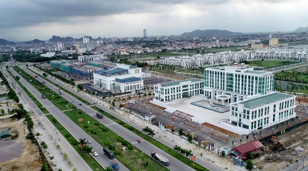 Trung tâm hành chính được đầu tư bài bản về cơ sở hạ tầng hứa hẹn sẽ đem đến bức tranh tươi sáng cho thành phố Thanh Hóa