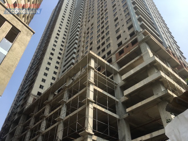 Dự &aacute;n Hattoco 110 Trần Ph&uacute; đ&atilde; dừng thi c&ocirc;ng nhiều năm