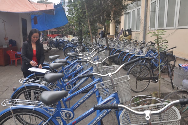 Tp. Hà Nội sẽ triển khai mô hình xe đạp công cộng