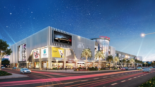 Vincom Mega Mall Smart City nằm trên trục Đại lộ Thăng Long, thuộc trục phát triển mới và năng động của thành phố