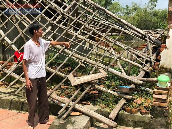 gia đình phải sống trong cảnh ô nhiễm về tiếng ồn, khói bụi, nước thải, chất thải.