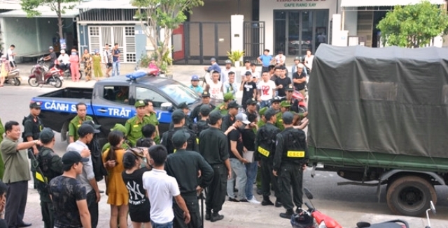 Quảng Nam: Cảnh sát đột kích quán karaoke Paradise, phát hiện 32 đối tượng dương tính ma túy