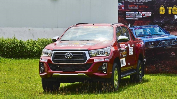 Toyota Hilux là mẫu xe bán chạy nhất nửa đầu năm 2019