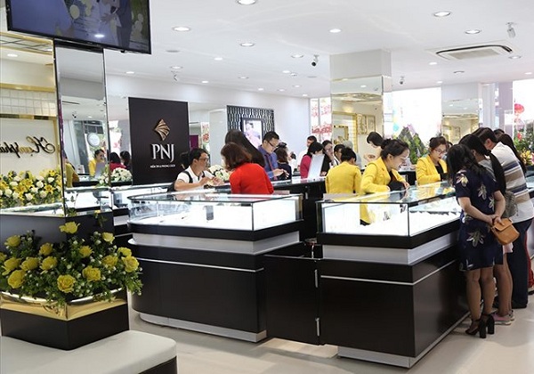 PNJ báo lãi đạt 710 tỷ đồng trong 8 tháng đầu năm