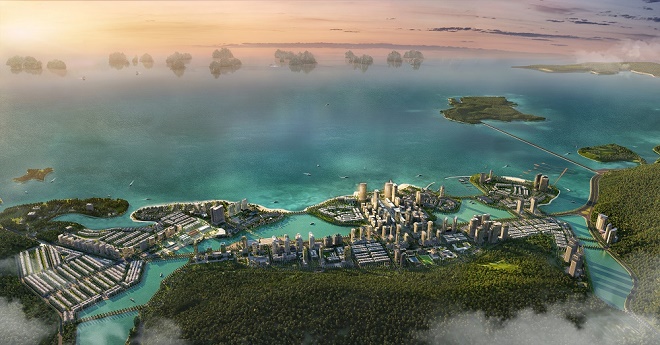 Việc bắt tay với những tập đo&agrave;n h&agrave;ng đầu thế giới để vận h&agrave;nh quản l&yacute; dịch vụ kh&aacute;ch sạn, nghỉ dưỡng l&agrave; chiến lược ph&aacute;t triển l&acirc;u d&agrave;i của Halong Marina - đại đ&ocirc; thị giữa l&ograve;ng di sản.