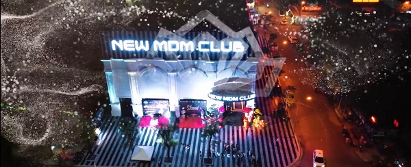 New MDM club nằm ngay mặt đường Lê Hồng Phong, tuyến đường mệnh danh đẹp nhất Hải Phòng