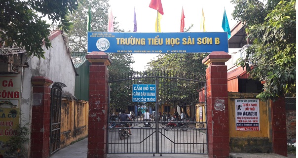 Cần xác minh làm rõ dấu hiệu lạm thu tại Trường Tiểu học Sài Sơn B (Hà Nội)