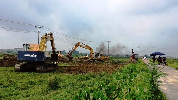 Vĩnh Phúc: Chuẩn bị cưỡng chế GPMB dự án Cụm công nghiệp Đồng Sóc