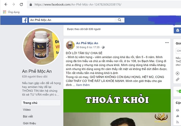 Facebook sẽ chặn quảng cáo thực phẩm chức năng vi phạm